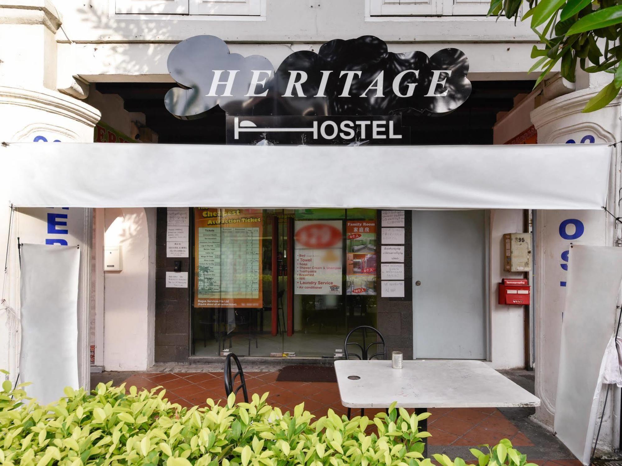 Heritage Hostel Singapura Exterior foto