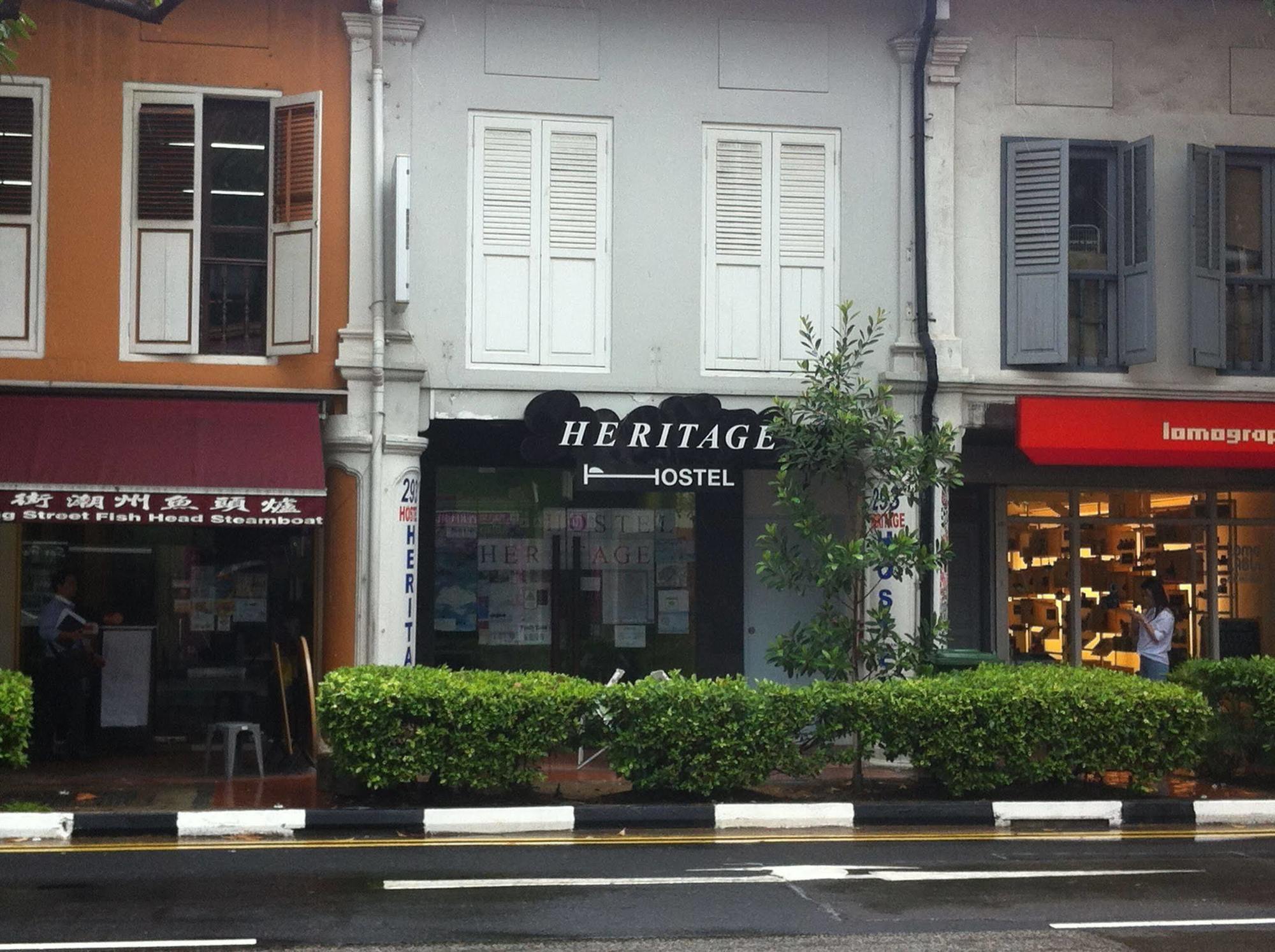 Heritage Hostel Singapura Exterior foto